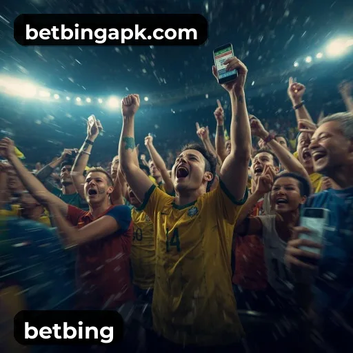 Aplicativo móvel betbing para iOS e Android